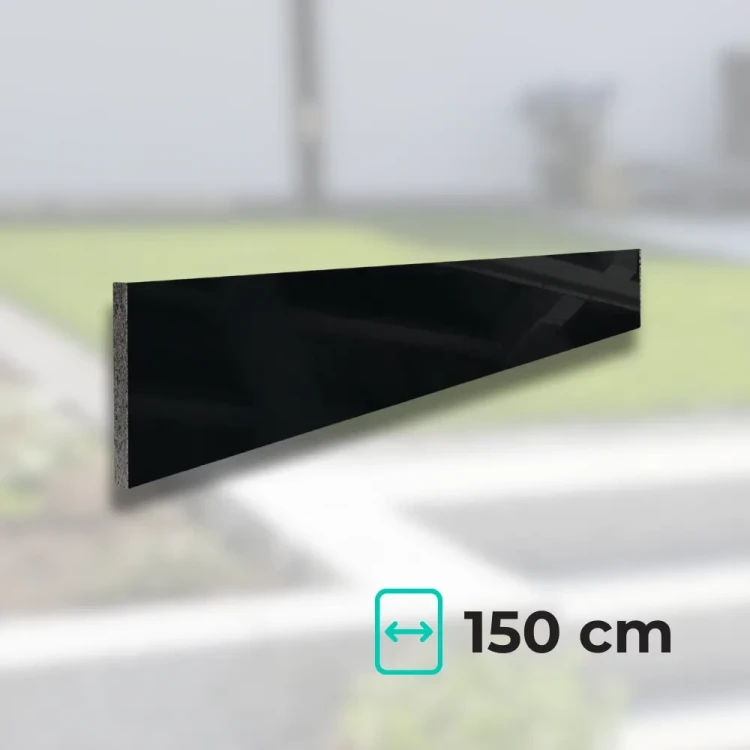 Podstopnica bazaltowa G690 Bazalt Black 150x15x2 cm - czarny bazalt polerowany