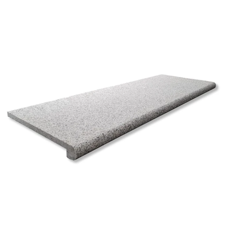 Schodek Granitowy płomieniowany G603 120x35x2 stopnica Bullnose – zdjęcie 2