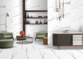 Gres Tiles Marble Albatros poler 120x60 cm – biała