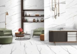 Gres Tiles Marble Albatros poler 120x60 cm – biała (Super White / Efekt Lustra)
