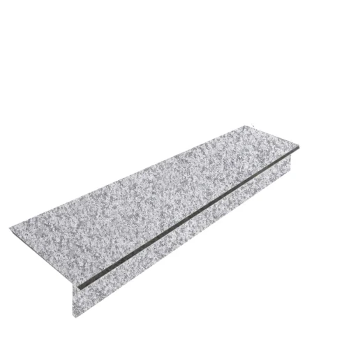 Zestaw Stopnica - Stopień + Podstopień Granitowy G603 150x33x2 / 150x15x2 – zdjęcie 2