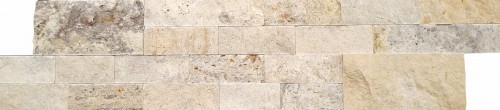 Tiles kamień elewacyjny-dekoracyjny trawertyn Classic Mix 15x61 beżowy