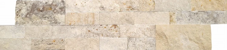 Tiles kamień elewacyjny-dekoracyjny trawertyn Classic Mix 15x61 beżowy