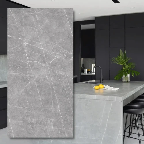 Spiek Kwarcowy Neolith Zaha Stone 12mm 160x320cm - kamienna elegancja w satynowym wykonczeniu