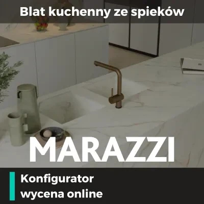 Blat kuchenny ze spieków THE TOP Marazzi 12 mm - konfigurator i szybka wycena online