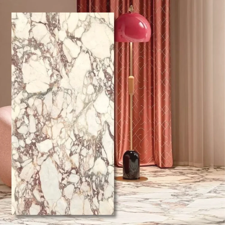 Spiek Kwarcowy Breccia Mirabile 300x150x0,6 cm Granitifiandre - szlachetny kamień w wielkim formacie