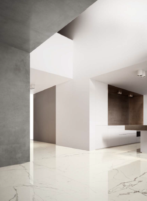 Spiek kwarcowy 12mm Grande Marazzi Statuario Matt Puro 324x162x1,2 cm – zdjęcie 4