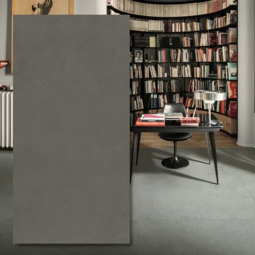 Spiek kwarcowy Marazzi Moon 12mm 324x162 cm - szara płyta wielkoformatowa
