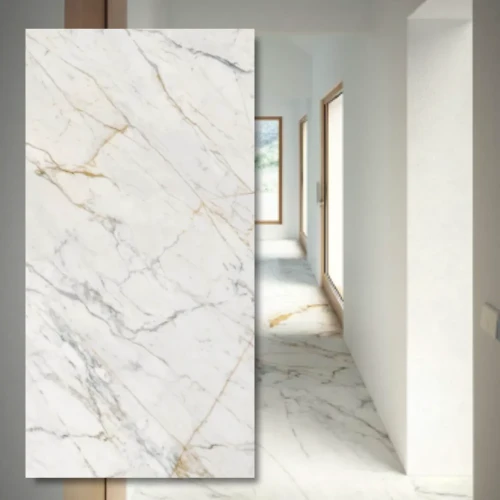 Spiek kwarcowy Marazzi Grande Golden White Poler 278x120 cm, 6 mm