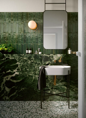 Spiek kwarcowy Grande Marazzi Verde Aver Matt 320x160x0,6 cm – zdjęcie 3