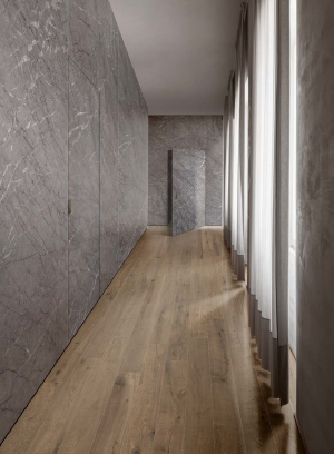 Spiek kwarcowy Grande Marazzi Grigio Carnico Lux 320x160x0,6 cm – zdjęcie 4