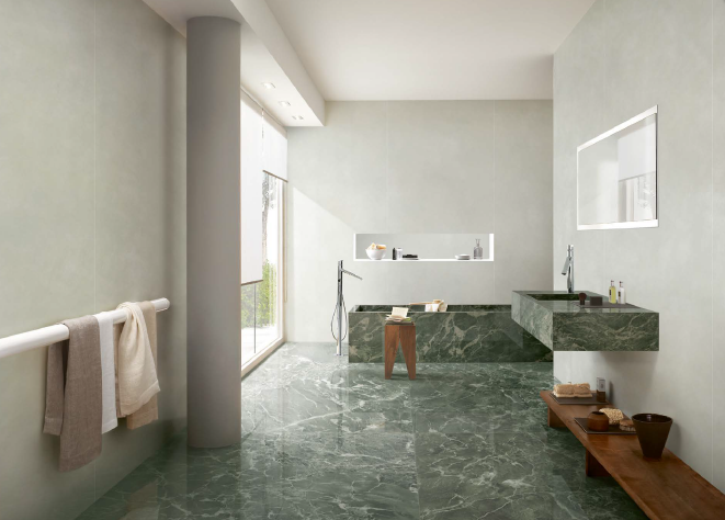 Spiek kwarcowy Grande Marazzi Verde Aver Matt 320x160x0,6 cm – zdjęcie 5