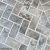 Tiles kamień dekoracyjny 10mm Trawertyn Ash Bębnowany 7,5x15 cm szary
