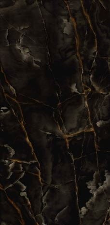 Spiek kwarcowy Onice Black Lux 320x160x0,6cm – zdjęcie 2