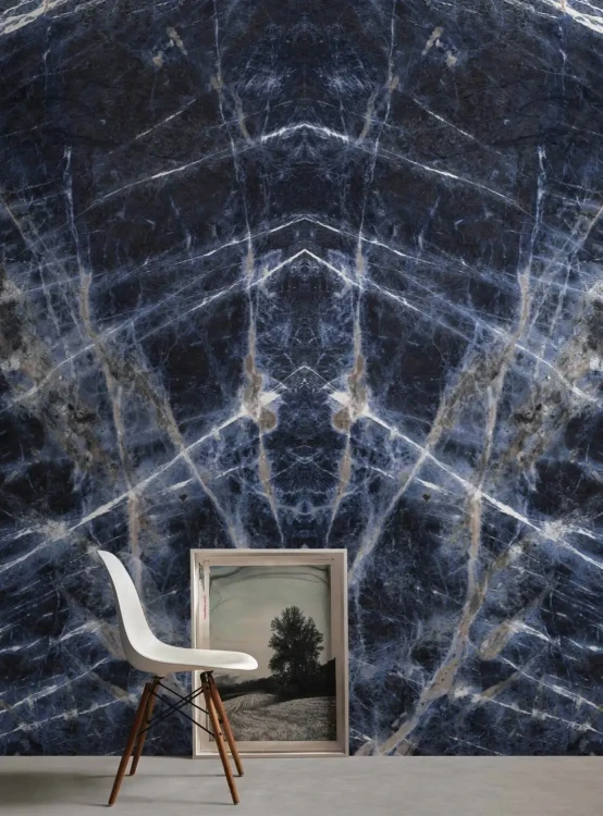 Spiek kwarcowy Grande Marazzi Sodalite Lux 320x160x0,6 cm – zdjęcie 4