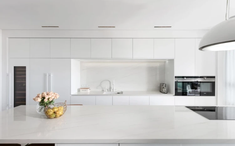 Spiek 12mm Bianco Dolomite polerowany 324x162 cm – zdjęcie 9