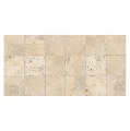 Tiles kamień dekoracyjny trawertyn Classic Mix 10x10 beżowy