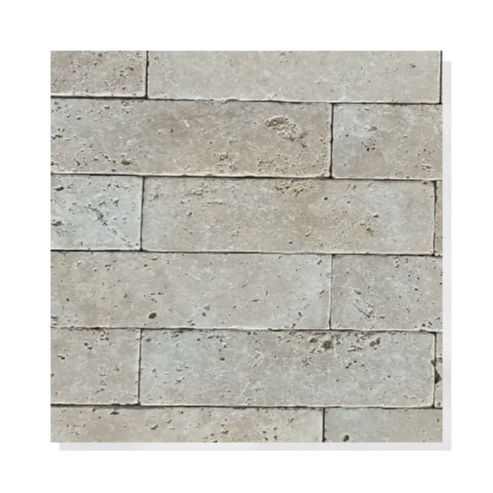 Cegiełka Trawertynowa Tiles Classic Mix 10x30 cm – Kamień Elewacyjny Beżowy