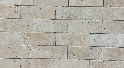Tiles Kamień Dekoracyjny Elewacyjny Trawertyn Classic Mix 10x30 cm beżowy