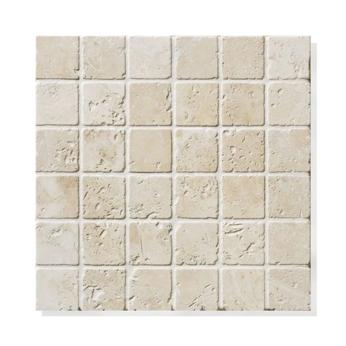 Mozaika Trawertyn Tiles Classic Mix 30,5x30,5 cm – Kostka 4,8x4,8 cm beżowa
