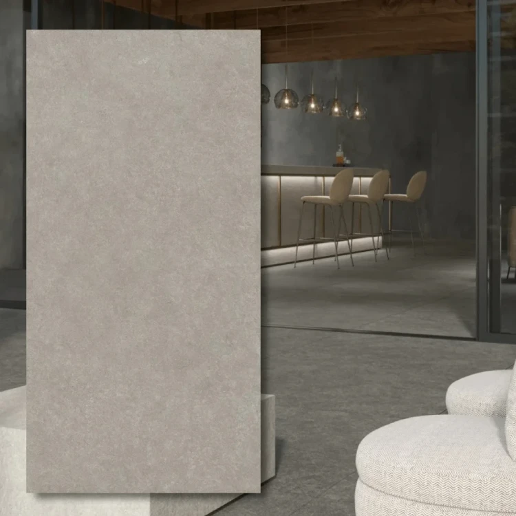 Spiek kwarcowy Boost Mineral Grey Hammered 324x162x1,2 cm - mineralna szarość Atlas Plan