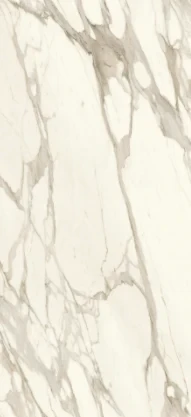 Spiek kwarcowy Calacatta Bernini Natura Vein Polerowany 324x162x2 cm – zdjęcie 2