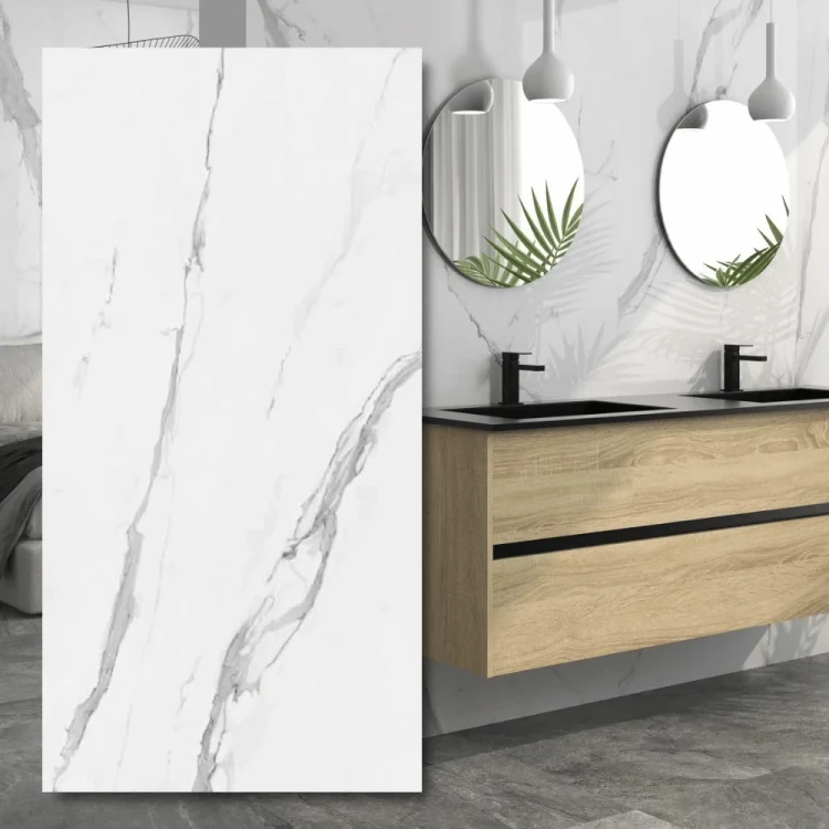 Spiek 6 mm Lux Cellini Calacatta Statuario 120x260x0,6 cm