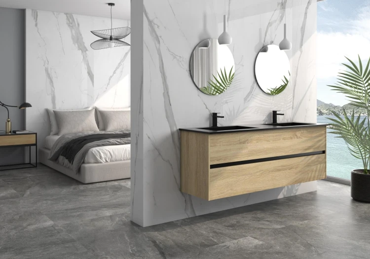 Spiek 6mm Lux Cellini | Calacatta Statuario 120x260x0,6 cm – zdjęcie 3