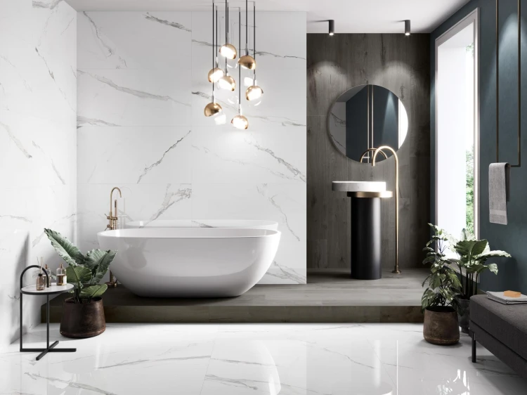 Spiek 6mm Lux Cellini | Calacatta Statuario 120x260x0,6 cm – zdjęcie 5