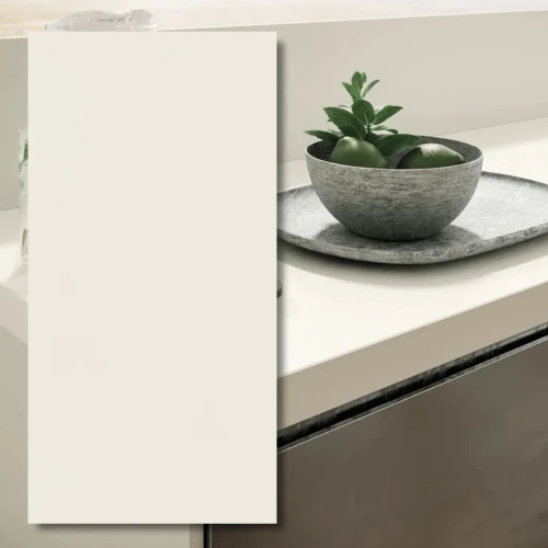 Spiek kwarcowy Absolute White Matowy 320x160x0,6 cm - czysta biel w wersji matowej