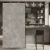 Spiek kwarcowy Light Grey Stone Silk 320x160x0,6 cm - jasna szarość Atlas Plan