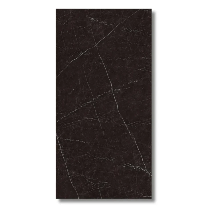 Spiek kwarcowy Nero Marquina Silk 320x160x0,6 cm – zdjęcie 2