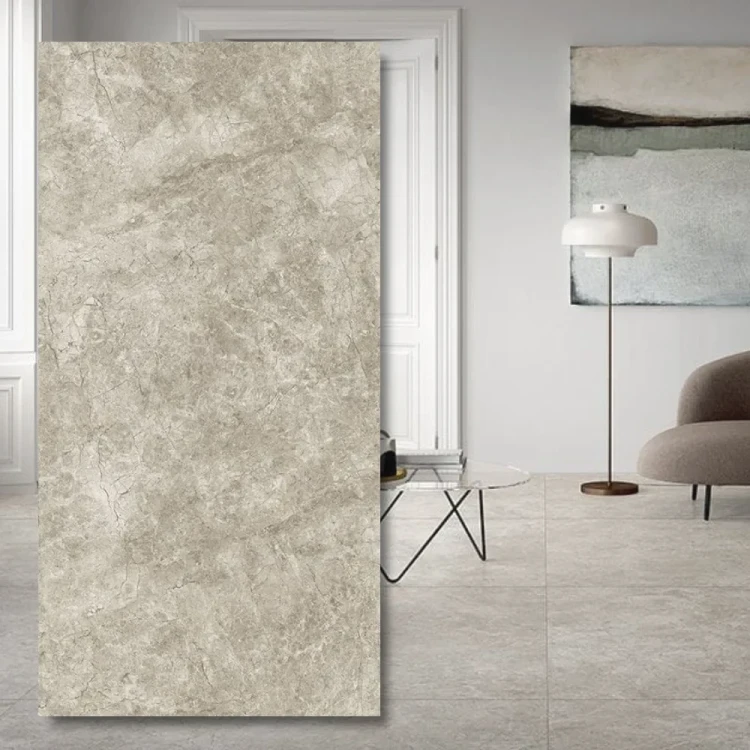 Wielkoformatowa płytka Atlantic Grey 300x150 cm - nowoczesna szarość gresu