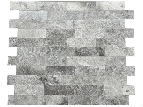 Cegiełka Marmurowa Tiles Tundra Grey 10x30 cm – Szlifowana szara