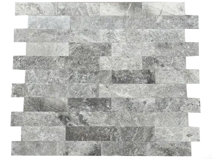 Cegiełka Marmurowa Tiles Tundra Grey 10x30 cm – Szlifowana szara