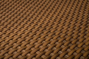 Mata Technorattanowa Osłona Balkonowa RattanArt 100x100 cm Miodowy Brąz RD13 Premium