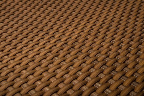 Mata Technorattanowa Osłona Balkonowa RattanArt 110x100 cm Miodowy Brąz RD13 Premium