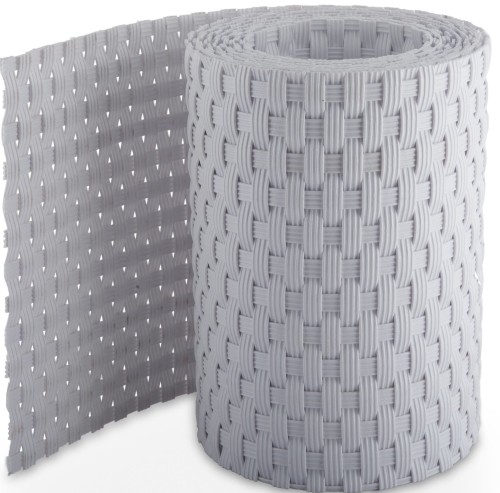 Taśma Ogrodzeniowa Technorattanowa RattanArt 19x255 cm Biały RD07 Pasek