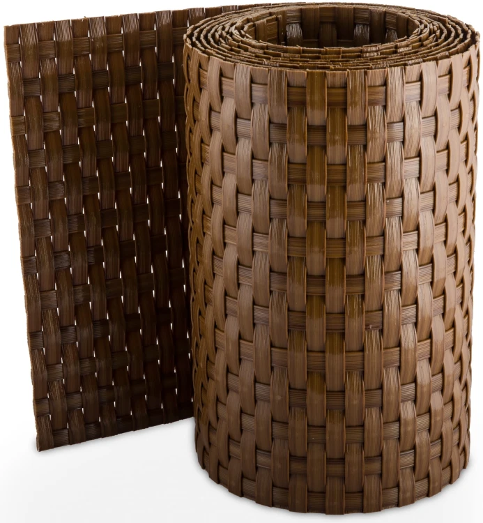 Taśma Ogrodzeniowa Technorattanowa RattanArt 19x255 cm Miodowy Brąz RD13 Pasek