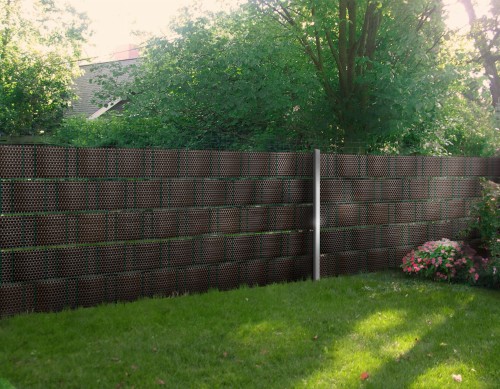 Taśma Ogrodzeniowa Technorattanowa RattanArt 19x255 cm Miedziany RX101 Pasek