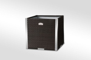 Donica Technorattanowa RattanArt 46x46x46 cm Ciemny Brąz RD02 Bez Ocieplenia