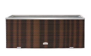 Donica Technorattanowa RattanArt 98x25x34 cm Słomkowa RD08 Bez Ocieplenia