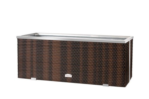 Donica Technorattanowa RattanArt 108x39x43 cm Słomkowa RD08 Bez Ocieplenia