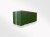 Donica Technorattanowa RattanArt 70x38x40 cm Zielona RD12 Bez Ocieplenia