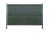 RattanArt Listwy ogrodzeniowe pionowe szerokie 123x250 cm Zielony RD12