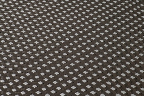 Mata Technorattanowa Osłona Balkonowa RattanArt 110x100 cm Czarno-Szary RX112 750g/m²