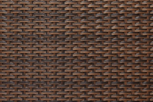Mata Technorattanowa Osłona Balkonowa RattanArt 110x100 cm Miedziany RX101 750g/m²