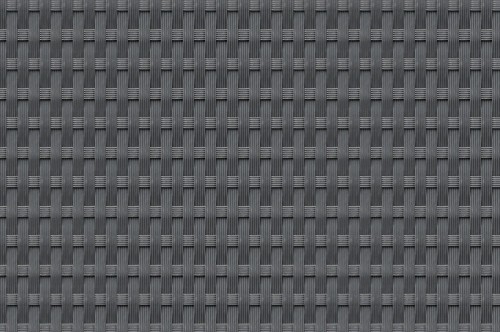 RattanArt Mata technorattanowa oczkowana osłona balkonowa 90x100cm Szary 750 g/m2 RX113