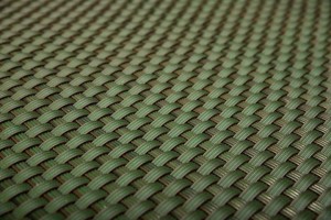 Mata Technorattanowa Osłona Balkonowa RattanArt 110x100 cm Zielony RD12 1200g/m² Premium