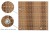 RattanArt Mata technorattanowa oczkowana osłona balkonowa 110x100cm Słomkowy 1200 g/m2 RD08
